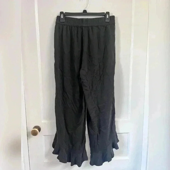 Half asleep Cami Ruffle Pant In Black Night - Picture 6 of 6